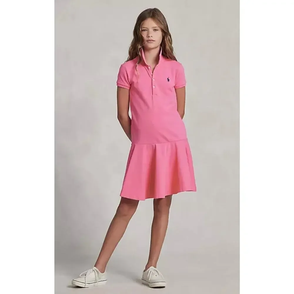 NWT❤️Polo Ralph Lauren Girls Cotton dress szXL